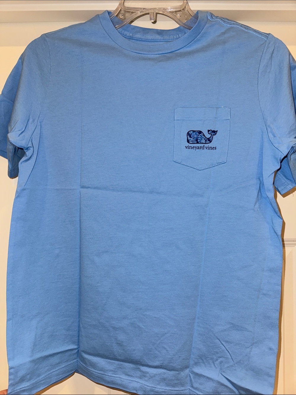 NWT Boys Vineyard Vines Blue Ocean Breeze Seashell & Whale Graphic Tee Med 10-12